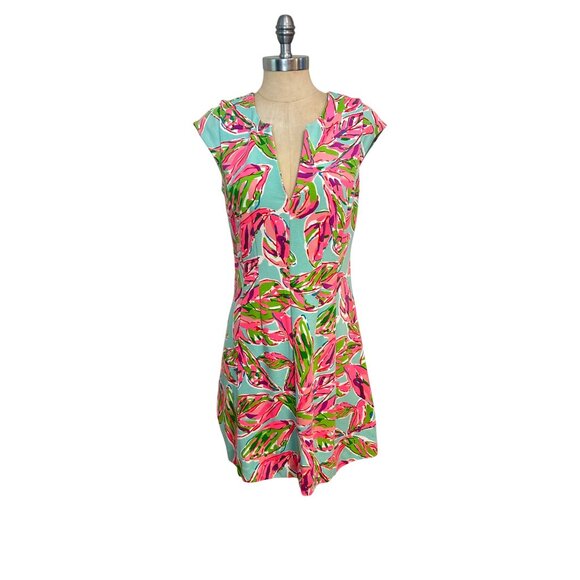 Lilly Pulitzer Briella Fit & Flare Dress Floral size Medium - Picture 3 of 7
